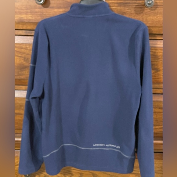 Under Armour Men's Quarter Zip fleece Pull Over size S - Picture 5 of 6